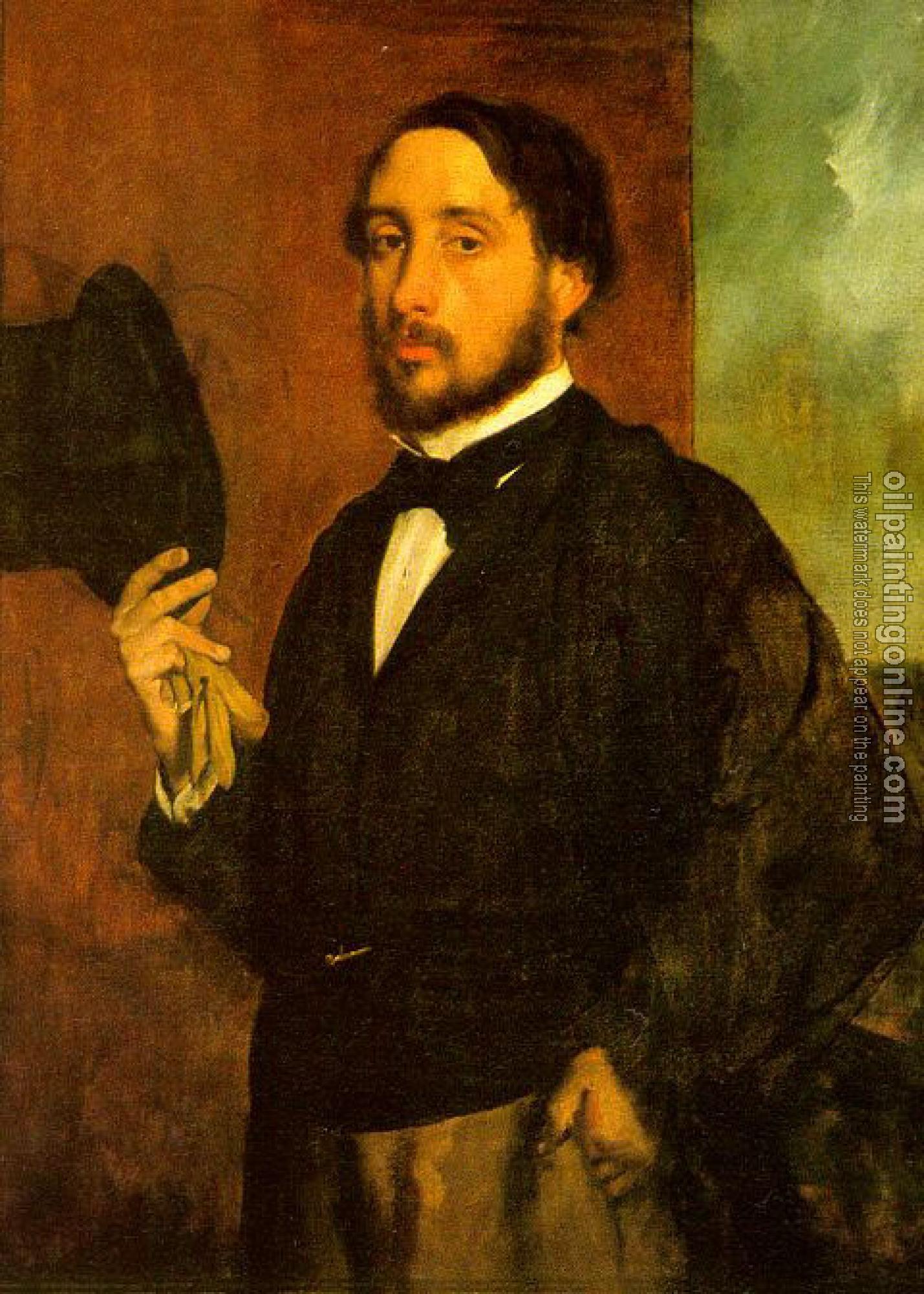 Degas, Edgar - Self Portrait